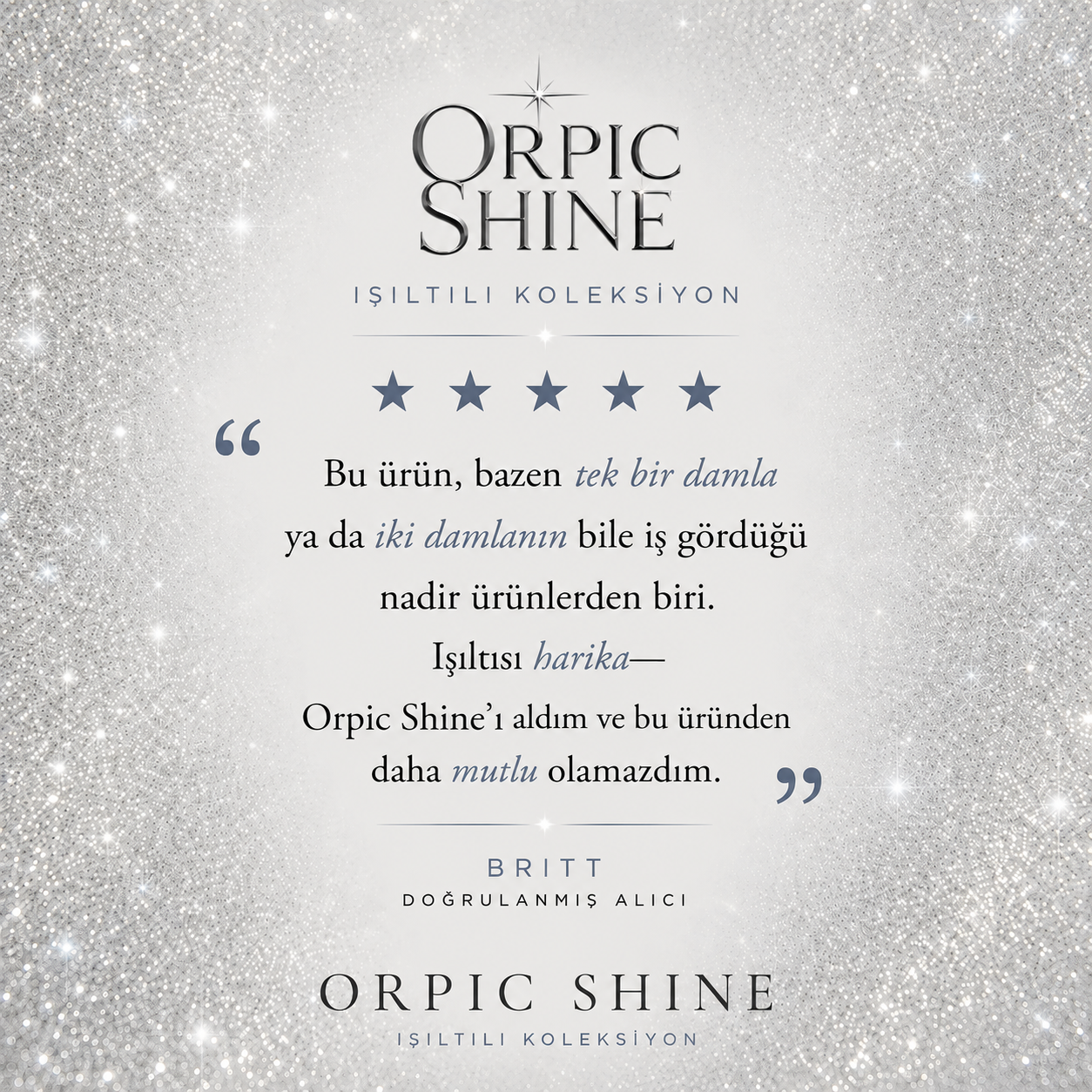 ORPIC SHINE™ Diamond Glow Serum LCY